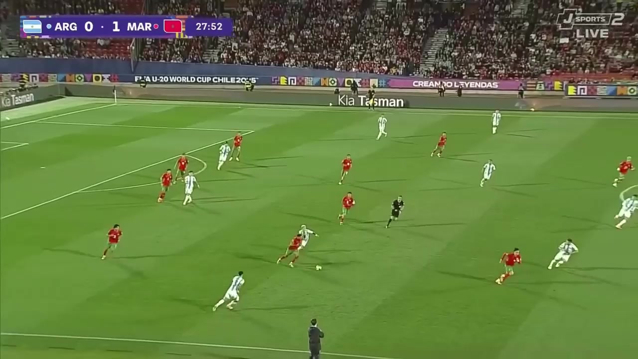 阿根廷決賽2球落后摩洛哥斷球反擊扎比里破門梅開(kāi)二度